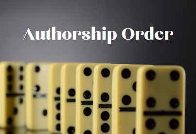 Authorship Order